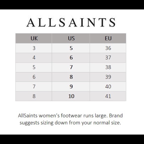 RARE FIND cream All Saints combat boots - Picture 10 of 10